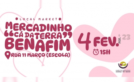 Mercadinho «Cá da Terra» em Benafim