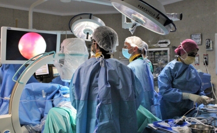 CHUA utiliza técnicas operatórias minimamente invasivas no tratamento da litíase renal grave