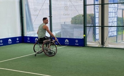 JOVENS DO ESPAÇO INCLUSÃO DE SÃO BRÁS DE ALPORTEL VIVEM EXPERIÊNCIA INESQUECÍVEL NO PADEL