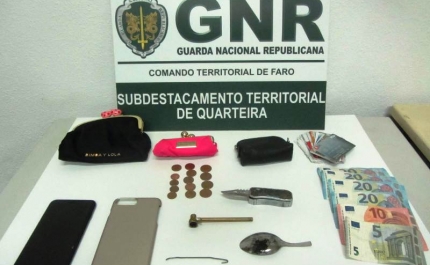 Homem detido por roubo no Passeio das Dunas - Quarteira