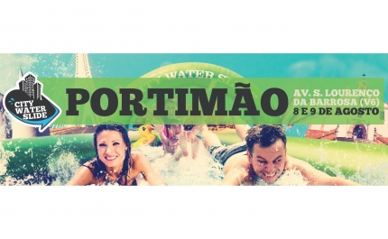 Diversão e convívio para todos na City Water Slide em Portimão 