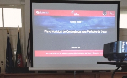 AUTARQUIA DE LOULÉ APRESENTA O INÍCIO DOS TRABALHOS DO PLANO MUNICIPAL DE CONTINGÊNCIA PARA PERÍODOS DE SECA