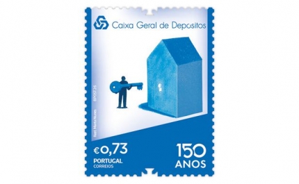 CTT LANÇAM SELOS COMEMORATIVOS DOS 150 ANOS DA CAIXA GERAL DE DEPÓSITOS