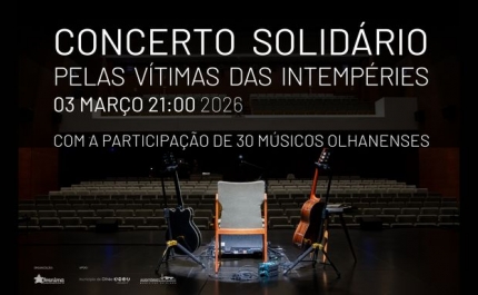 Concerto solidário no Auditório Municipal Maria Barroso apoia vítimas das intempéries