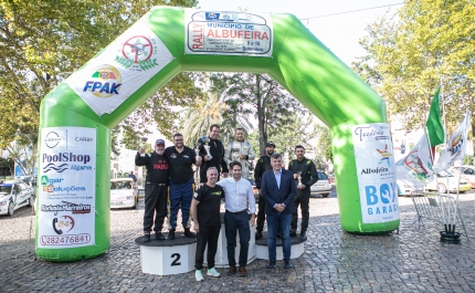 RICARDO FILIPE E MIGUEL LUZ SAGRAM-SE VENCEDORES DO «RALLY MUNICÍPIO DE ALBUFEIRA» 2023
