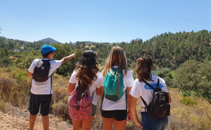 JOVENS VOLUNTÁRIOS VIGIAM ESPAÇOS RURAIS EM LOULÉ