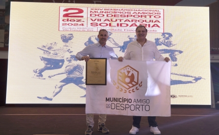 Tavira «Município Amigo do Desporto 2024»