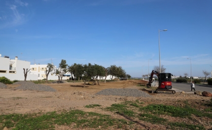 Arranca obra de reconversão de espaço verde na Quinta da Cerca em Castro Marim