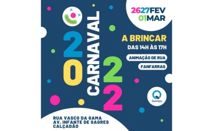 Carnaval a Brincar promete animar Quarteira
