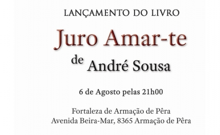 Jovem algarvio irá lançar no início de agosto o seu primeiro livro de poesia: 