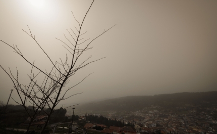Autoridades alertam para fraca qualidade do ar devido a nuvens de poeira