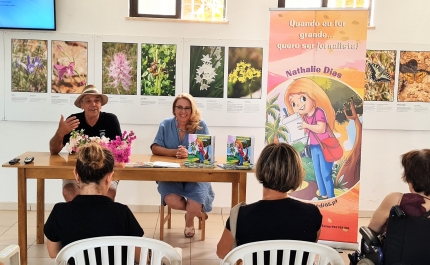 Nathalie Dias apresenta livro «Quando eu for grande… Quero ser Jornalista» nas «Festas de Verão» da Nave do Barão