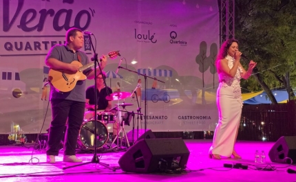 Love Me Duo fez o Mercado de Verão de Quarteira vibrar ao som da boa música portuguesa e internacional 