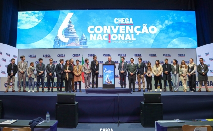 Chega/Convenção: Reunião magna aprova alterações aos estatutos