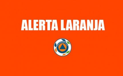 Proteção Civil eleva para laranja estado de alerta em quatro distritos devido à chuva