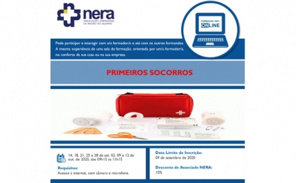 Últimas Inscrições | Formação Online - Primeiros Socorros