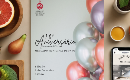 MERCADO MUNICIPAL DE FARO CELEBRA 18 ANOS COM SURPRESAS E MUITA ANIMAÇÃO! 
