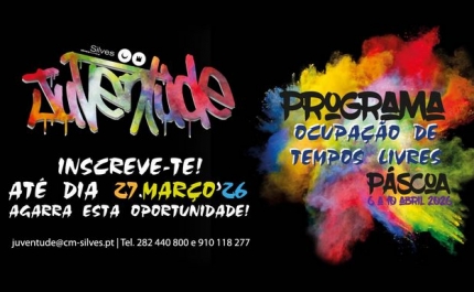 ESTÃO ABERTAS, ATÉ 27 DE MARÇO, AS INSCRIÇÕES PARA PROGRAMA DE OCUPAÇÃO DE TEMPOS LIVRES JUVENTUDE – PÁSCOA