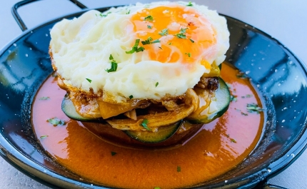 «Diz que é uma espécie de francesinha» do restaurante L14 distinguido na Rota dos Petiscos 2021