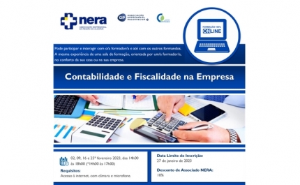 Formação Online - Contabilidade e Fiscalidade na Empresa