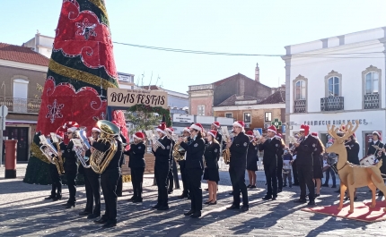 Banda Filarmónica São Brás de Alportel - Desfile de Natal 2023