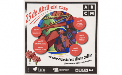 Associação de Músicos comemora o dia da Liberdade em evento online direto do «Abril em Casa»