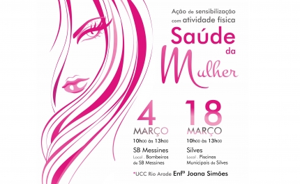 Ação de Sensibilização com Atividade Física «Saúde Da Mulher» tem lugar em SB Messines e Silves