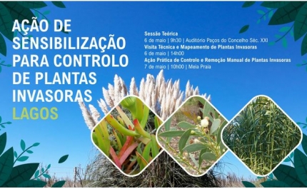 Lagos promove ação de sensibilização para controlo de plantas invasoras