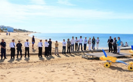 ALBUFEIRA ASSINALOU A ABERTURA  DA ÉPOCA BALNEAR