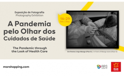 MAR Shopping Algarve recebe exposição fotográfica «A Pandemia pelo Olhar dos Cuidados de Saúde»