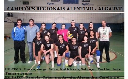 Voleibol Feminino: Jovens Albufeirenses sagram-se Campeões Regionais