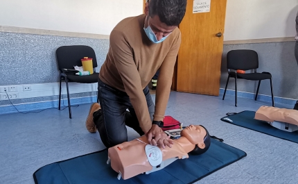 Portimão já capacitou mais de mil operacionais de Desfibrilhador  Automático Externo