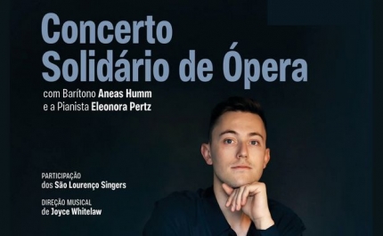 Barítono suíço Äneas Humm atua no Teatro Lethes