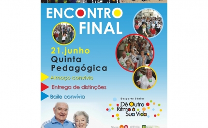 PROJETO DESPORTO SÉNIOR ASSINALA ENCERRAMENTO DA ÉPOCA A 21 DE JUNHO 