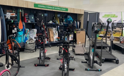 DECATHLON COMPRA MATERIAL E EQUIPAMENTO DESPORTIVO USADO 