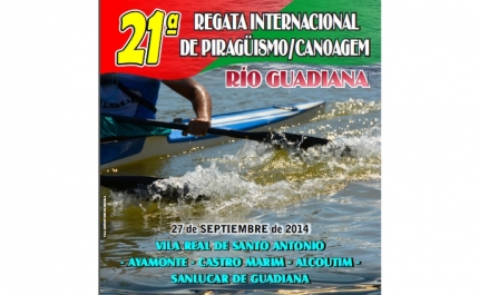 XXI Regata Internacional de Canoagem no rio Guadiana 