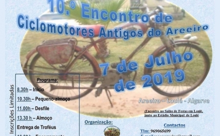 10.º Encontro de Ciclomotores Antigos do Areeiro