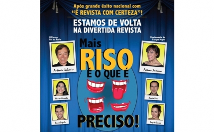António Calvário apresenta-se em Albufeira com a Revista “Mais riso é o que é preciso!”