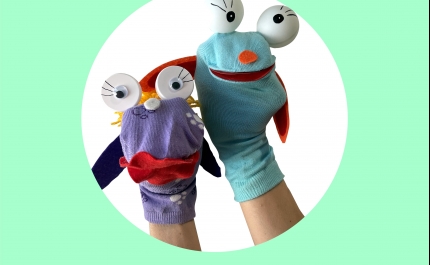 Biblioteca de Loulé ensina a construir fantoches de meia