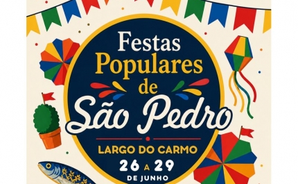 Festas Populares de São Pedro animam o Largo do Carmo de 26 a 29 de junho