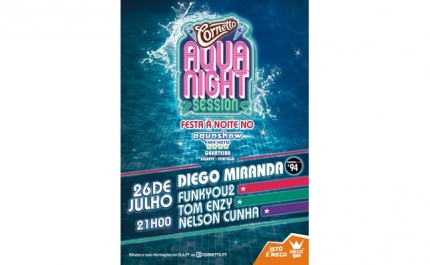 CORNETTO AQUA NIGHT SESSION REGRESSA AO AQUASHOW HOJE 26 DE JULHO