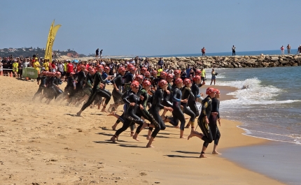QUARTEIRA | Melanie de prata e Maria de bronze na Taça da Europa de Triatlo 