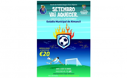 Nova escola de futebol Dragon Force abre no Algarve a 6 Setembro