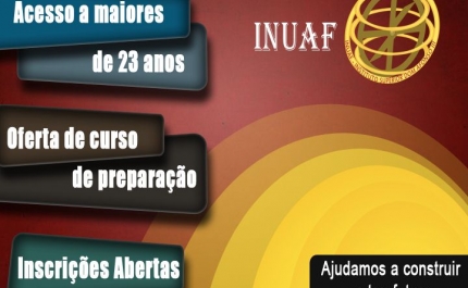 INUAF: CANDIDATURAS MAIORES DE 23 ANOS