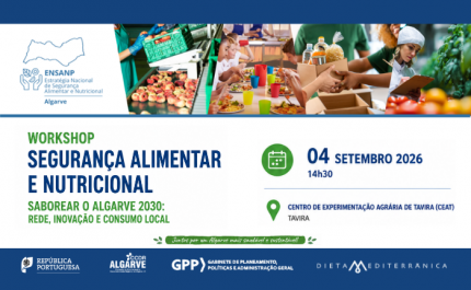 CCDR Algarve promove Workshop Regional de Segurança Alimentar e Nutricional no âmbito da Feira da Dieta Mediterrânica