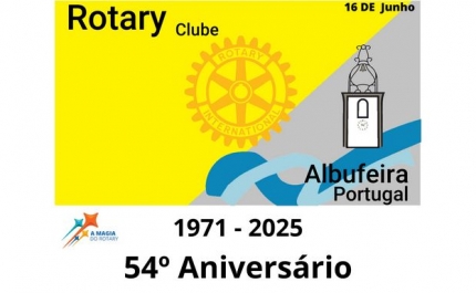 Rotary Club de Albufeira celebra 54.º Aniversário com nova iniciativa solidária