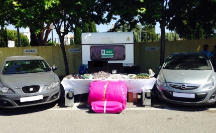 GNR /Loulé detém indivíduos indiciados por tráfico de estupefacientes