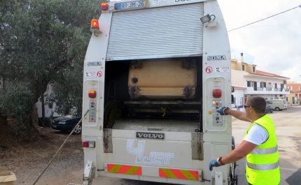Silves investe em novas viaturas de recolha de resíduos sólidos urbanos e em limpeza de contentores