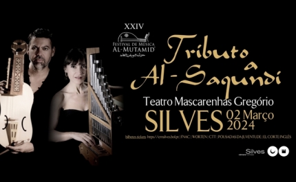 TEATRO MASCARENHAS GREGÓRIO RECEBE FESTIVAL DE MÚSICA AL-MUTAMID