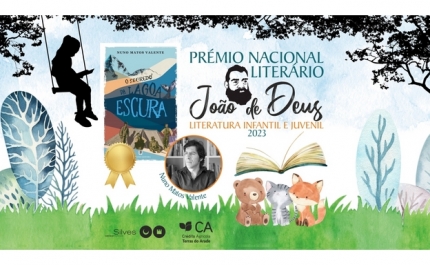 «O SEGREDO DA LAGOA ESCURA», DE NUNO MATOS VALENTE, VENCE 2.º PRÉMIO NACIONAL LITERÁRIO JOÃO DE DEUS 2023